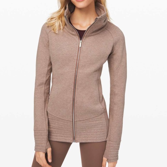lululemon athletica Sweaters - Lululemon Radiant Jacket II Heathered Spanish Oak NWT Womens 10 EXPIRED Sweater!